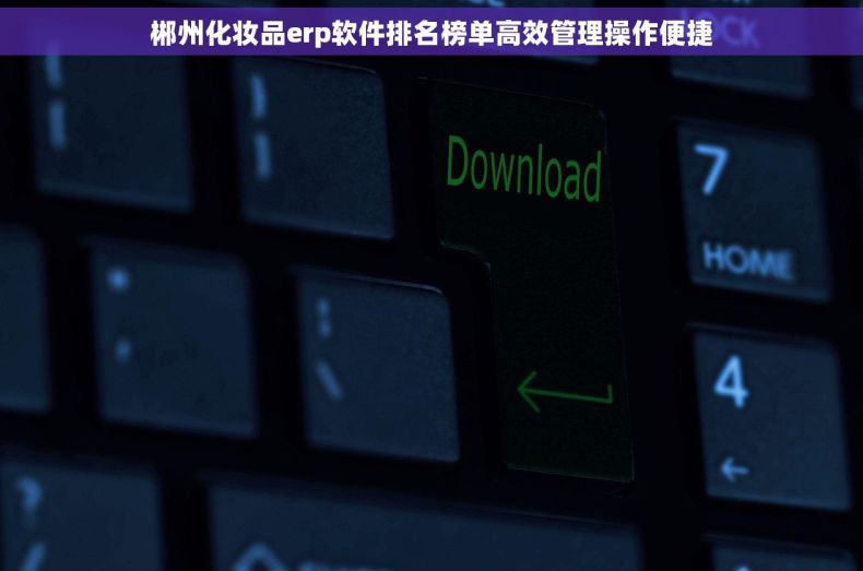郴州化妆品erp软件排名榜单高效管理操作便捷