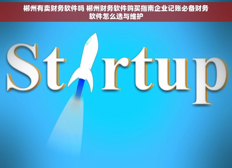 郴州有卖财务软件吗 郴州财务软件购买指南企业记账必备财务软件怎么选与维护
