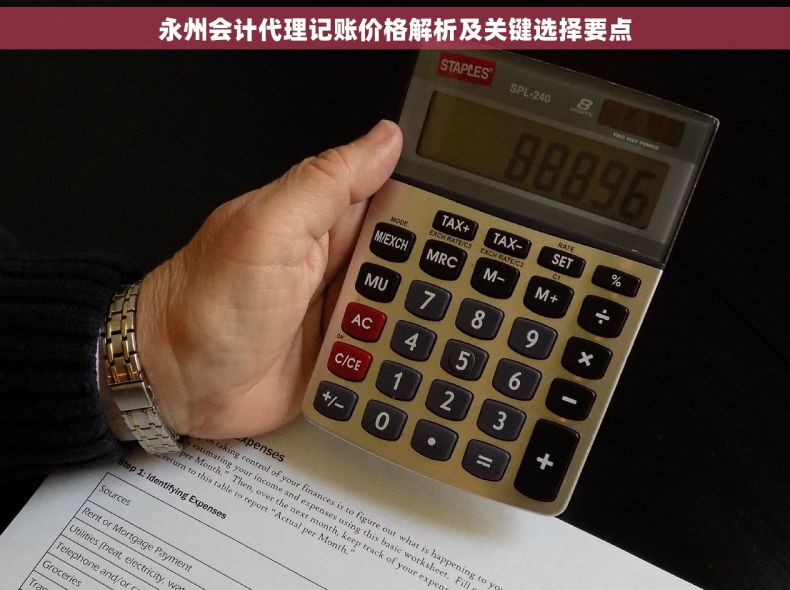 永州会计代理记账价格解析及关键选择要点