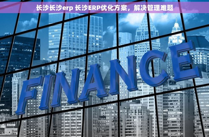 长沙长沙erp 长沙ERP优化方案，解决管理难题