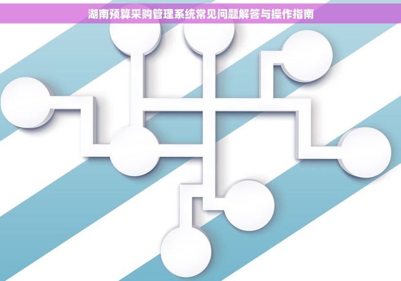 湖南预算采购管理系统常见问题解答与操作指南