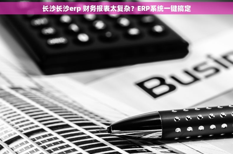 长沙长沙erp 财务报表太复杂？ERP系统一键搞定