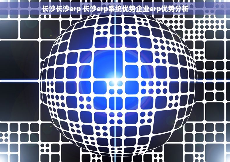 长沙长沙erp 长沙erp系统优势企业erp优势分析