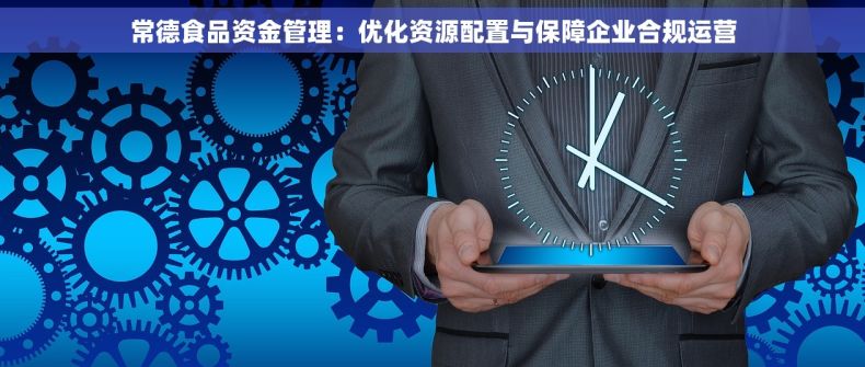 常德食品资金管理：优化资源配置与保障企业合规运营
