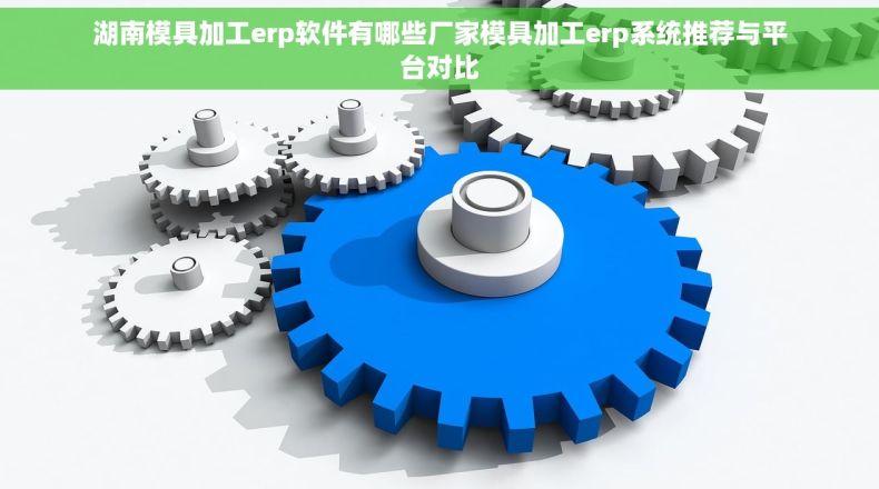 湖南模具加工erp软件有哪些厂家模具加工erp系统推荐与平台对比