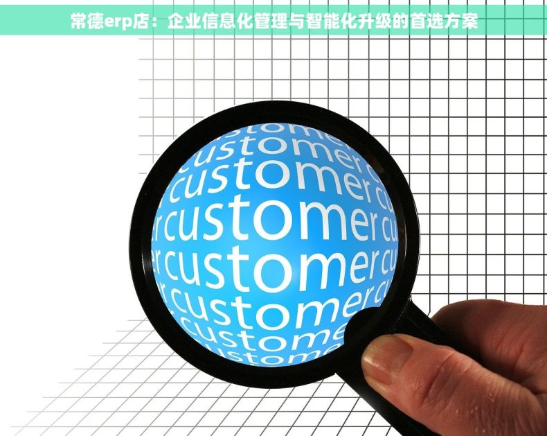 常德erp店：企业信息化管理与智能化升级的首选方案