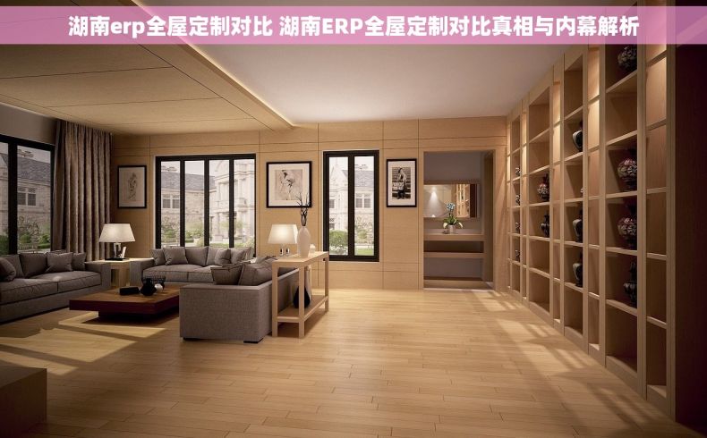 湖南erp全屋定制对比 湖南ERP全屋定制对比真相与内幕解析