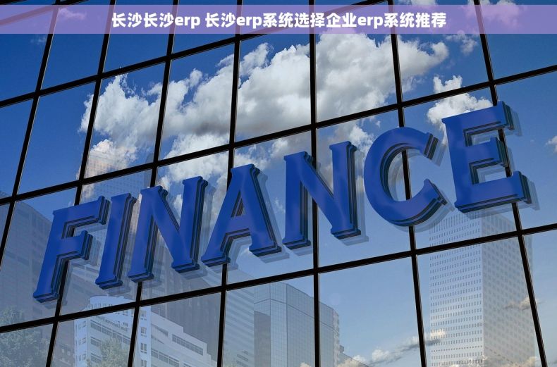 长沙长沙erp 长沙erp系统选择企业erp系统推荐