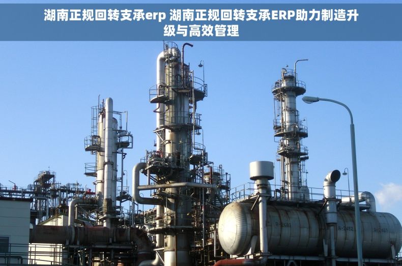 湖南正规回转支承erp 湖南正规回转支承ERP助力制造升级与高效管理