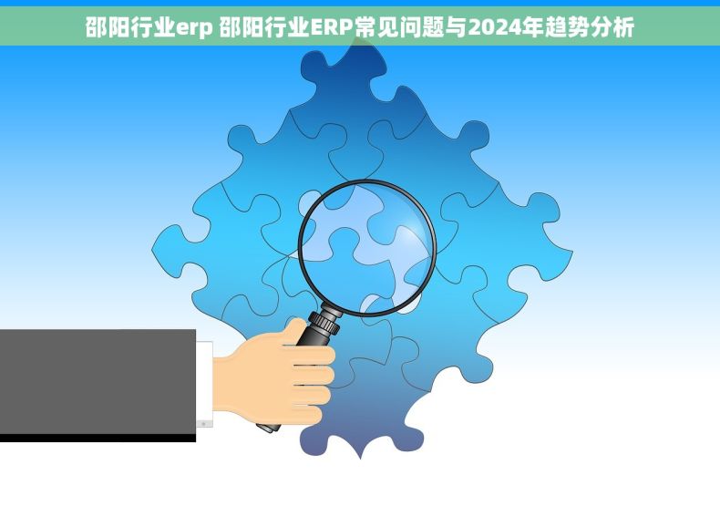 邵阳行业erp 邵阳行业ERP常见问题与2024年趋势分析