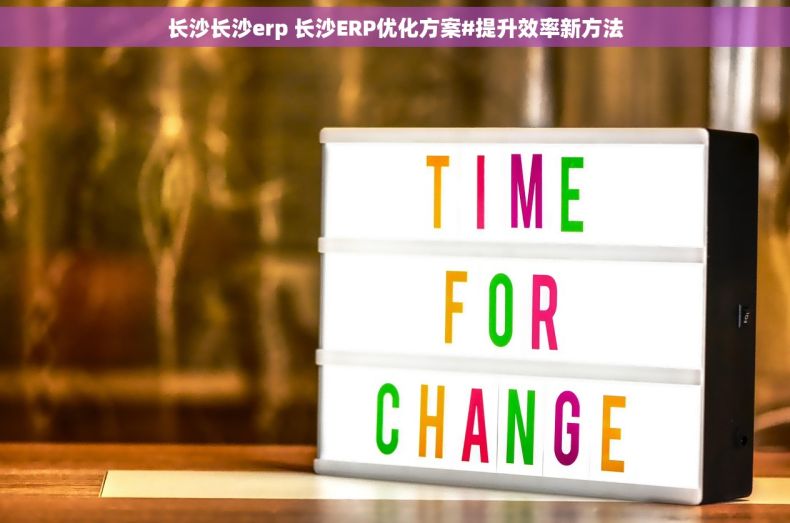 长沙长沙erp 长沙ERP优化方案#提升效率新方法