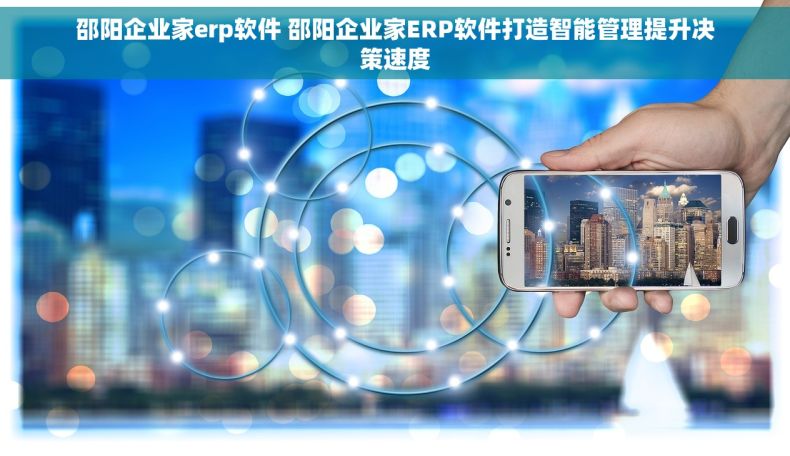 邵阳企业家erp软件 邵阳企业家ERP软件打造智能管理提升决策速度