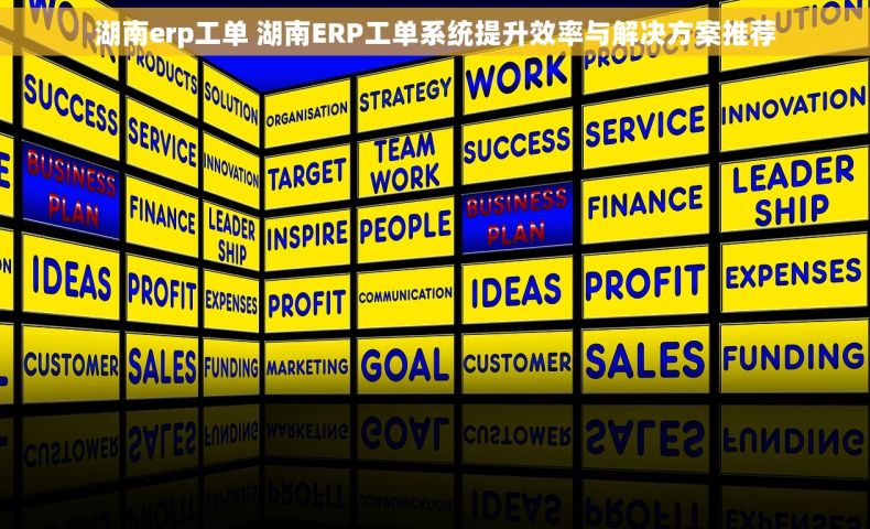湖南erp工单 湖南ERP工单系统提升效率与解决方案推荐