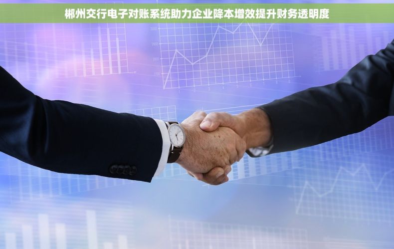 郴州交行电子对账系统助力企业降本增效提升财务透明度