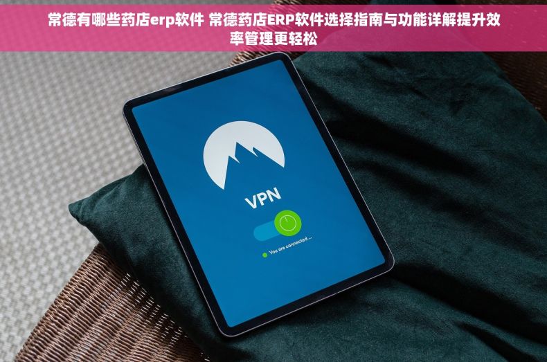 常德有哪些药店erp软件 常德药店ERP软件选择指南与功能详解提升效率管理更轻松