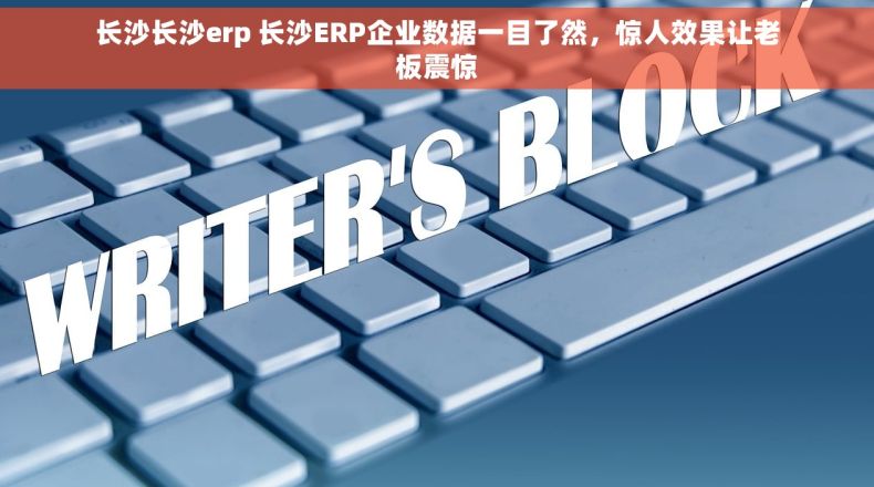 长沙长沙erp 长沙ERP企业数据一目了然，惊人效果让老板震惊