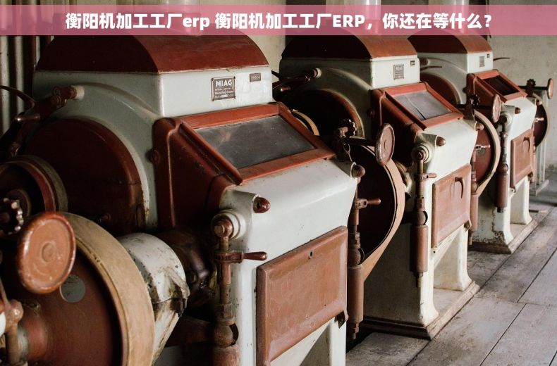 衡阳机加工工厂erp 衡阳机加工工厂ERP，你还在等什么？