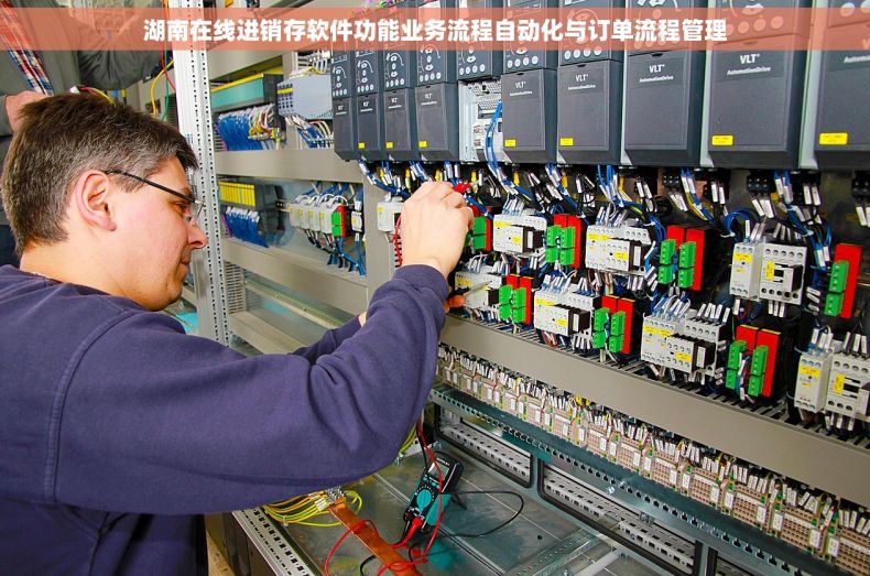 湖南在线进销存软件功能业务流程自动化与订单流程管理