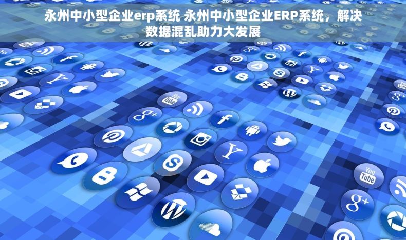 永州中小型企业erp系统 永州中小型企业ERP系统，解决数据混乱助力大发展