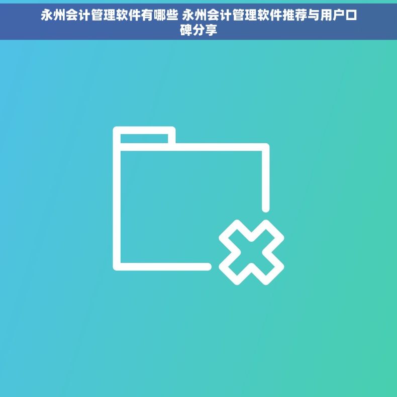 永州会计管理软件有哪些 永州会计管理软件推荐与用户口碑分享