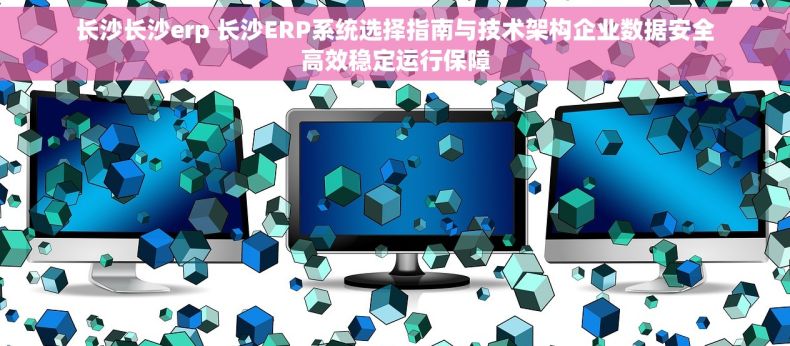 长沙长沙erp 长沙ERP系统选择指南与技术架构企业数据安全高效稳定运行保障