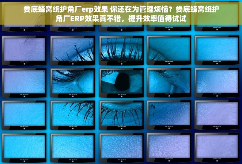 娄底蜂窝纸护角厂erp效果 你还在为管理烦恼？娄底蜂窝纸护角厂ERP效果真不错，提升效率值得试试