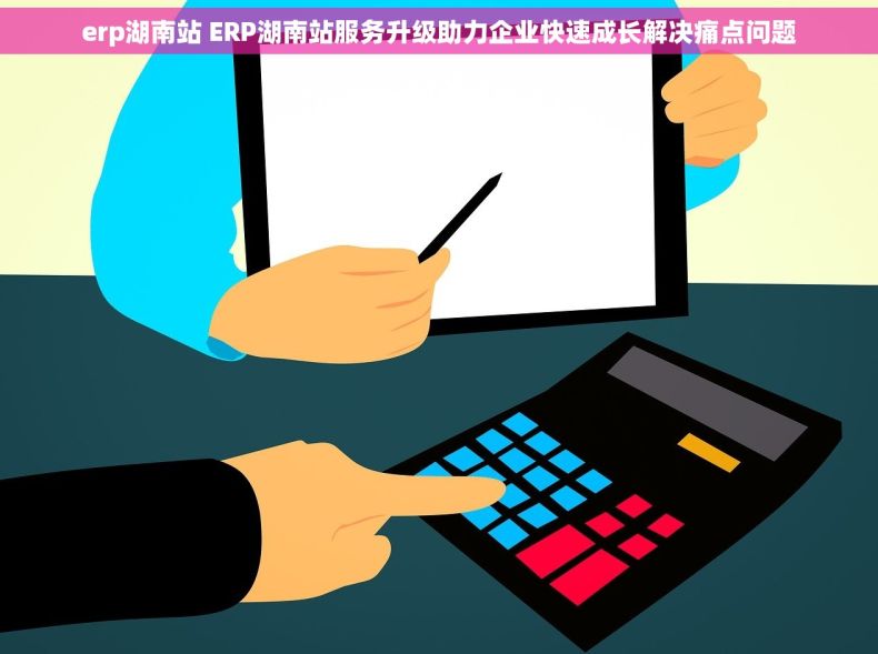 erp湖南站 ERP湖南站服务升级助力企业快速成长解决痛点问题