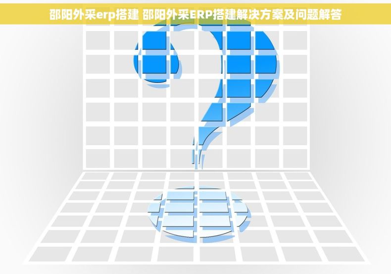 邵阳外采erp搭建 邵阳外采ERP搭建解决方案及问题解答