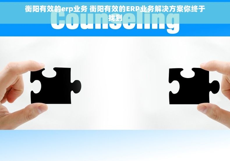 衡阳有效的erp业务 衡阳有效的ERP业务解决方案你终于找到