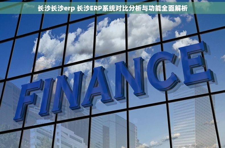 长沙长沙erp 长沙ERP系统对比分析与功能全面解析