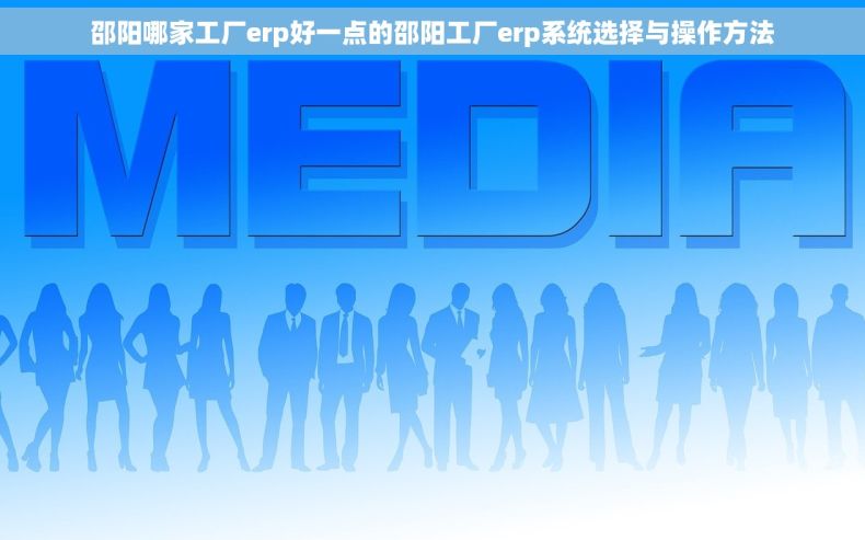 邵阳哪家工厂erp好一点的邵阳工厂erp系统选择与操作方法
