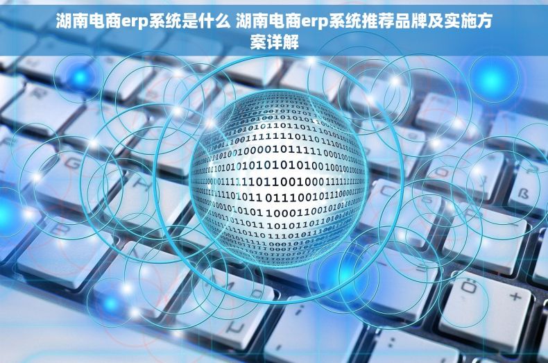 湖南电商erp系统是什么 湖南电商erp系统推荐品牌及实施方案详解