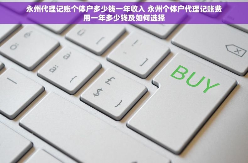 永州代理记账个体户多少钱一年收入 永州个体户代理记账费用一年多少钱及如何选择