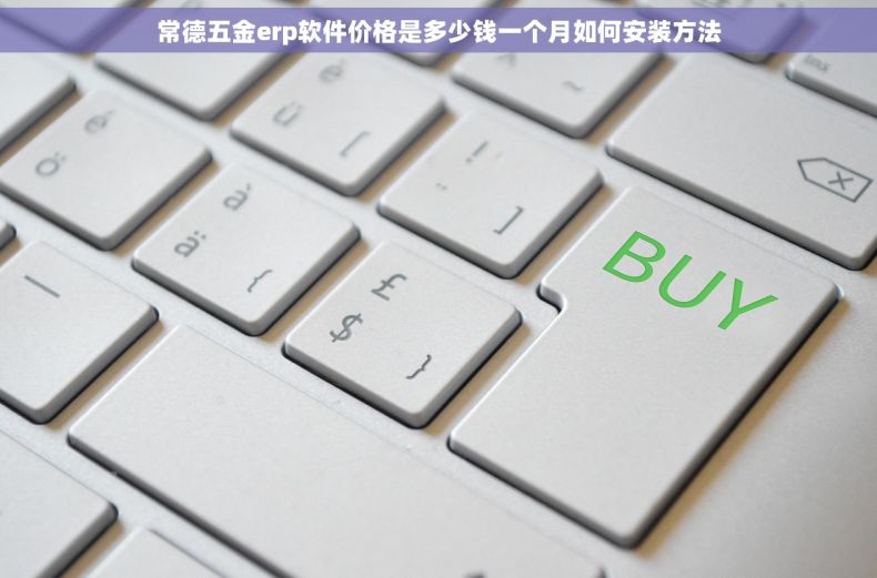 常德五金erp软件价格是多少钱一个月如何安装方法