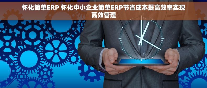 怀化简单ERP 怀化中小企业简单ERP节省成本提高效率实现高效管理