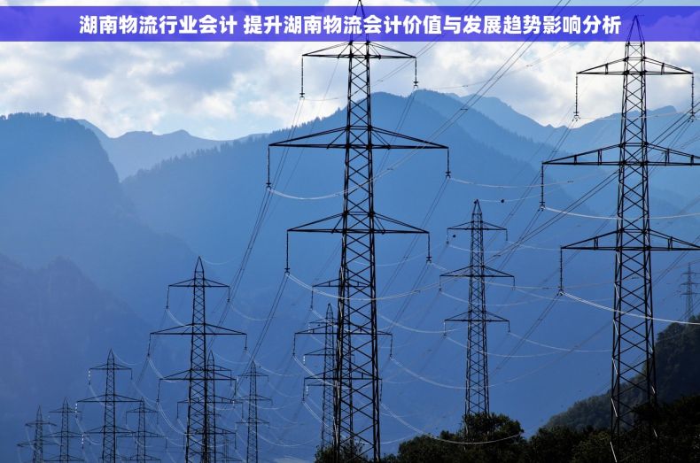 湖南物流行业会计 提升湖南物流会计价值与发展趋势影响分析 湖南物流行业会计 提升湖南物流会计价值与发展趋势影响分析