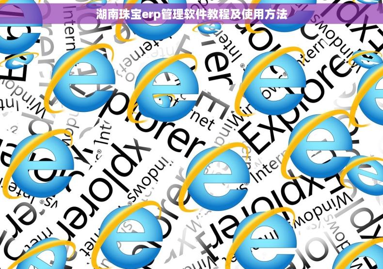 湖南珠宝erp管理软件教程及使用方法 湖南珠宝erp管理软件教程及使用方法