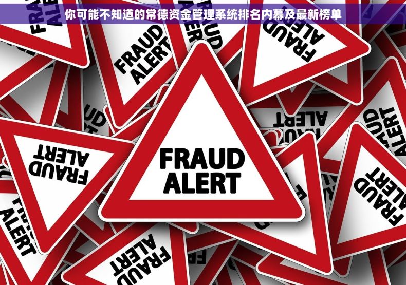 你可能不知道的常德资金管理系统排名内幕及最新榜单
