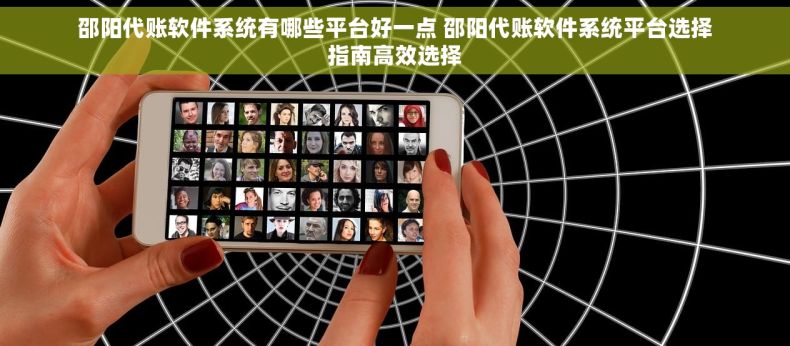 邵阳代账软件系统有哪些平台好一点 邵阳代账软件系统平台选择指南高效选择
