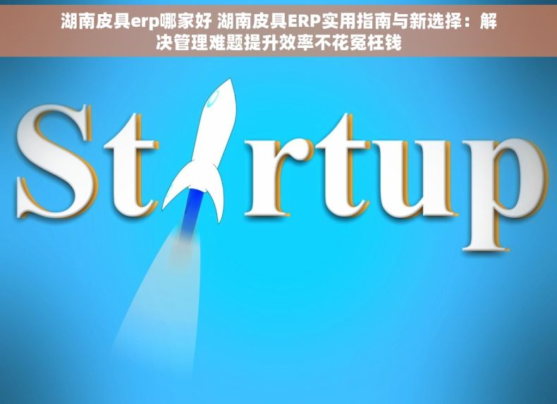 湖南皮具erp哪家好 湖南皮具ERP实用指南与新选择：解决管理难题提升效率不花冤枉钱