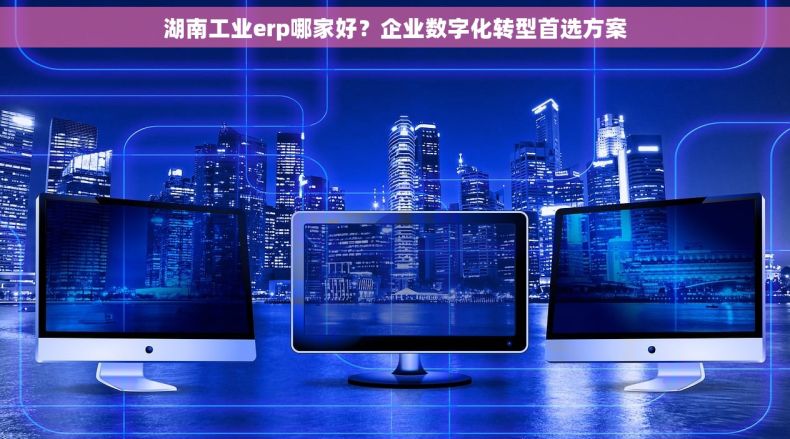 湖南工业erp哪家好？企业数字化转型首选方案
