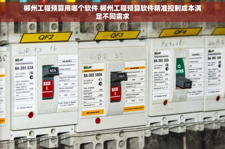 郴州工程预算用哪个软件 郴州工程预算软件精准控制成本满足不同需求
