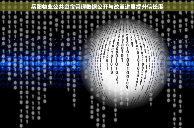 岳阳物业公共资金管理数据公开与改革进展提升信任度 岳阳物业公共资金管理数据公开与改革进展提升信任度