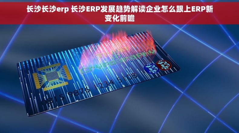 长沙长沙erp 长沙ERP发展趋势解读企业怎么跟上ERP新变化前瞻 长沙长沙erp 长沙ERP发展趋势解读企业怎么跟上ERP新变化前瞻