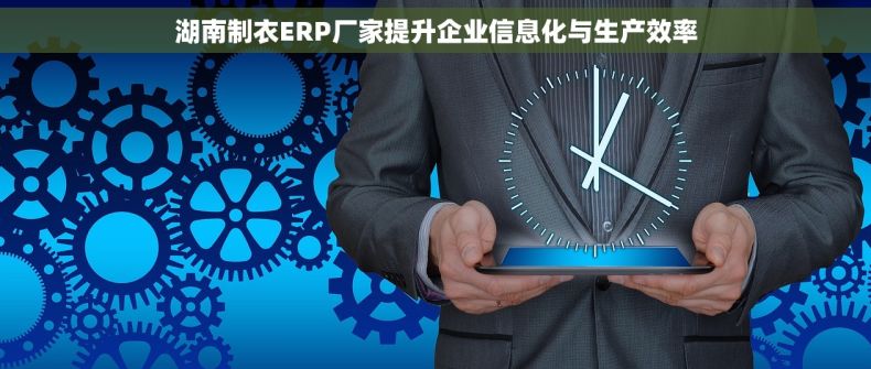 湖南制衣ERP厂家提升企业信息化与生产效率 湖南制衣ERP厂家提升企业信息化与生产效率