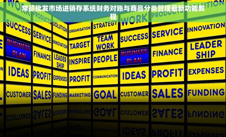 常德批发市场进销存系统财务对账与商品分类管理最新功能教程 常德批发市场进销存系统财务对账与商品分类管理最新功能教程