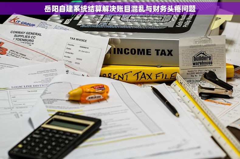 岳阳自建系统结算解决账目混乱与财务头疼问题 岳阳自建系统结算解决账目混乱与财务头疼问题