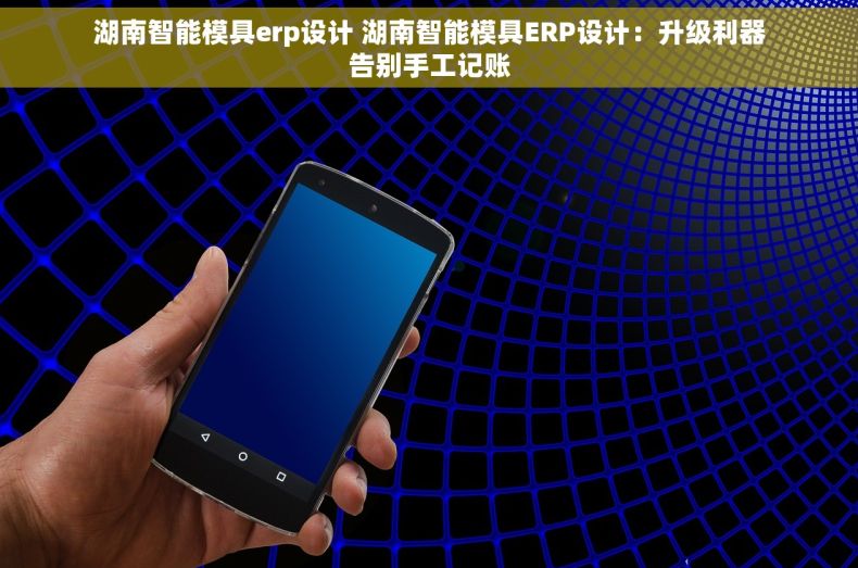 湖南智能模具erp设计 湖南智能模具ERP设计：升级利器告别手工记账