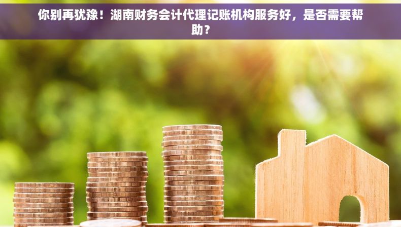 你别再犹豫!湖南财务会计代理记账机构服务好,是否需要帮助? 你别再犹豫!湖南财务会计代理记账机构服务好,是否需要帮助?