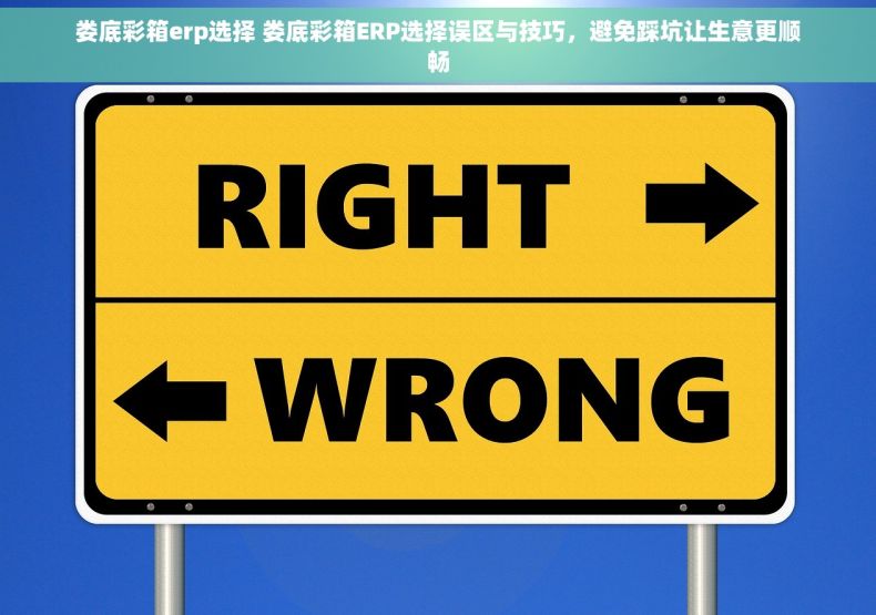 娄底彩箱erp选择 娄底彩箱ERP选择误区与技巧，避免踩坑让生意更顺畅